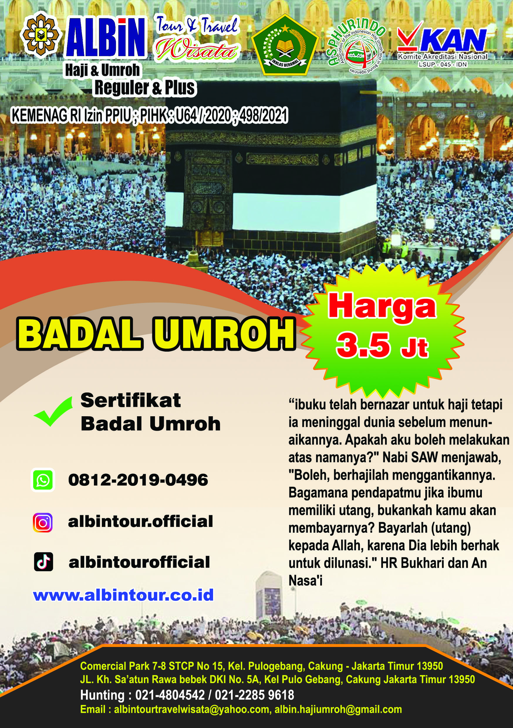 brosur umroh